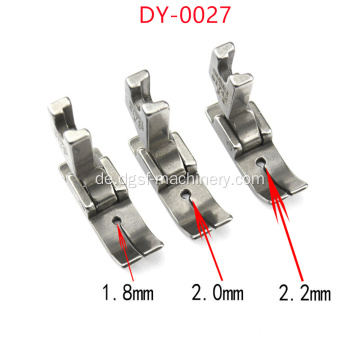 Spezialer Druckerfuß für industrielles flaches Strick dünnem Material DY-027